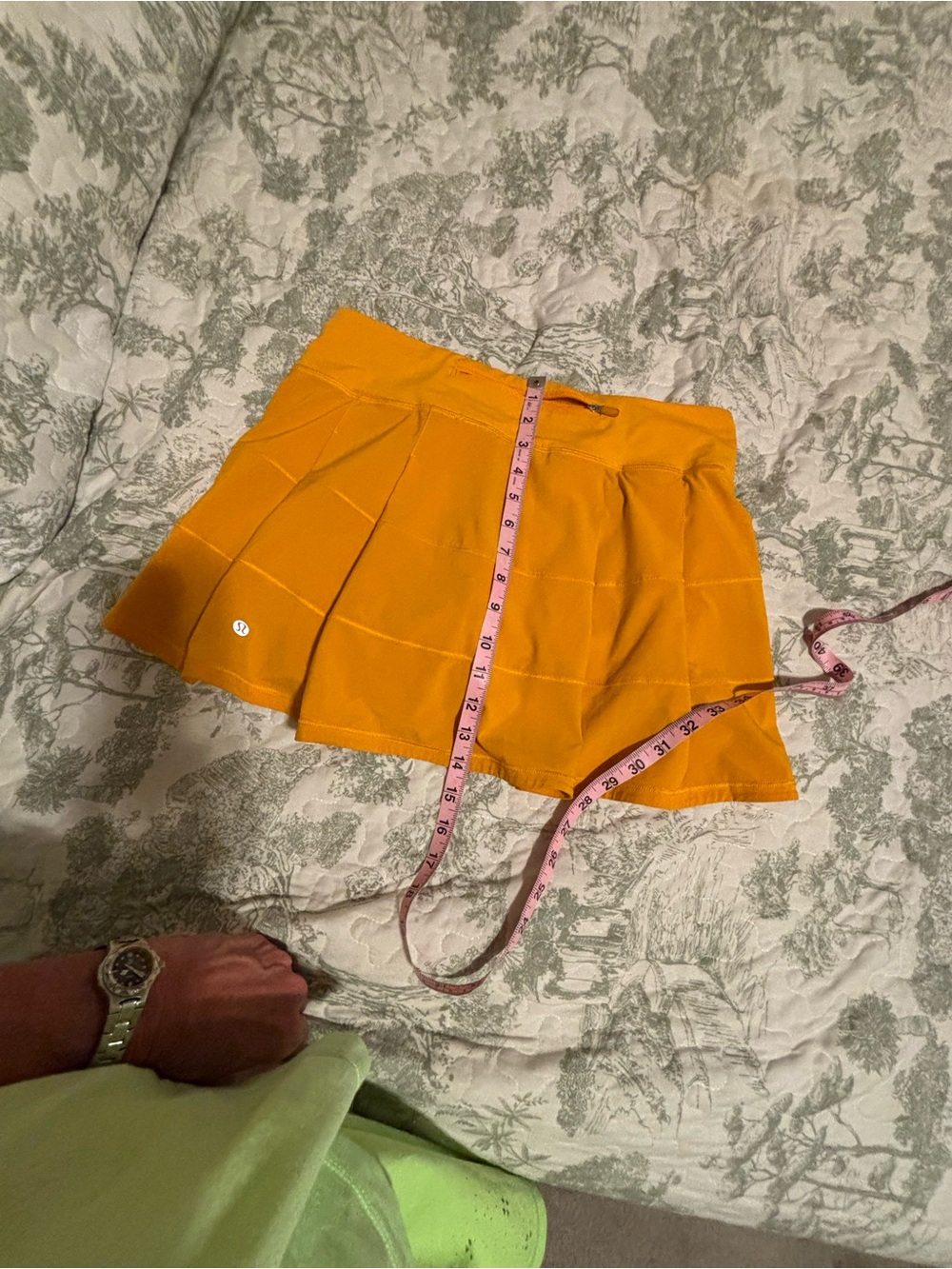 lululemon sz 8 Tall Pace Rival Skirt Clementine skirt athleisure loungewear BOC - Picture 9 of 13